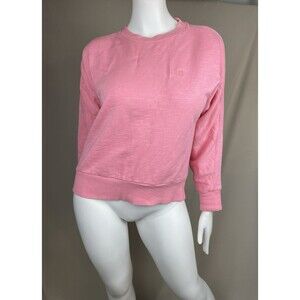 Sweaty Betty Essentials Sweatshirt Women’s XL Pink Basic Workout Norm Classic
